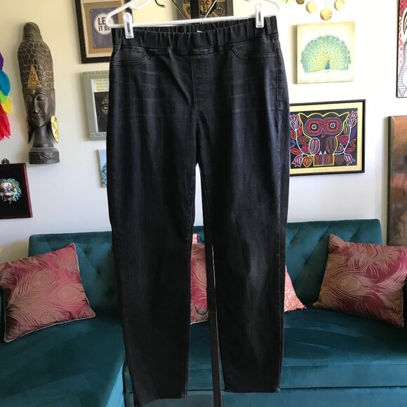 EILEEN FISHER Womens Black Skinny Pants main image 0